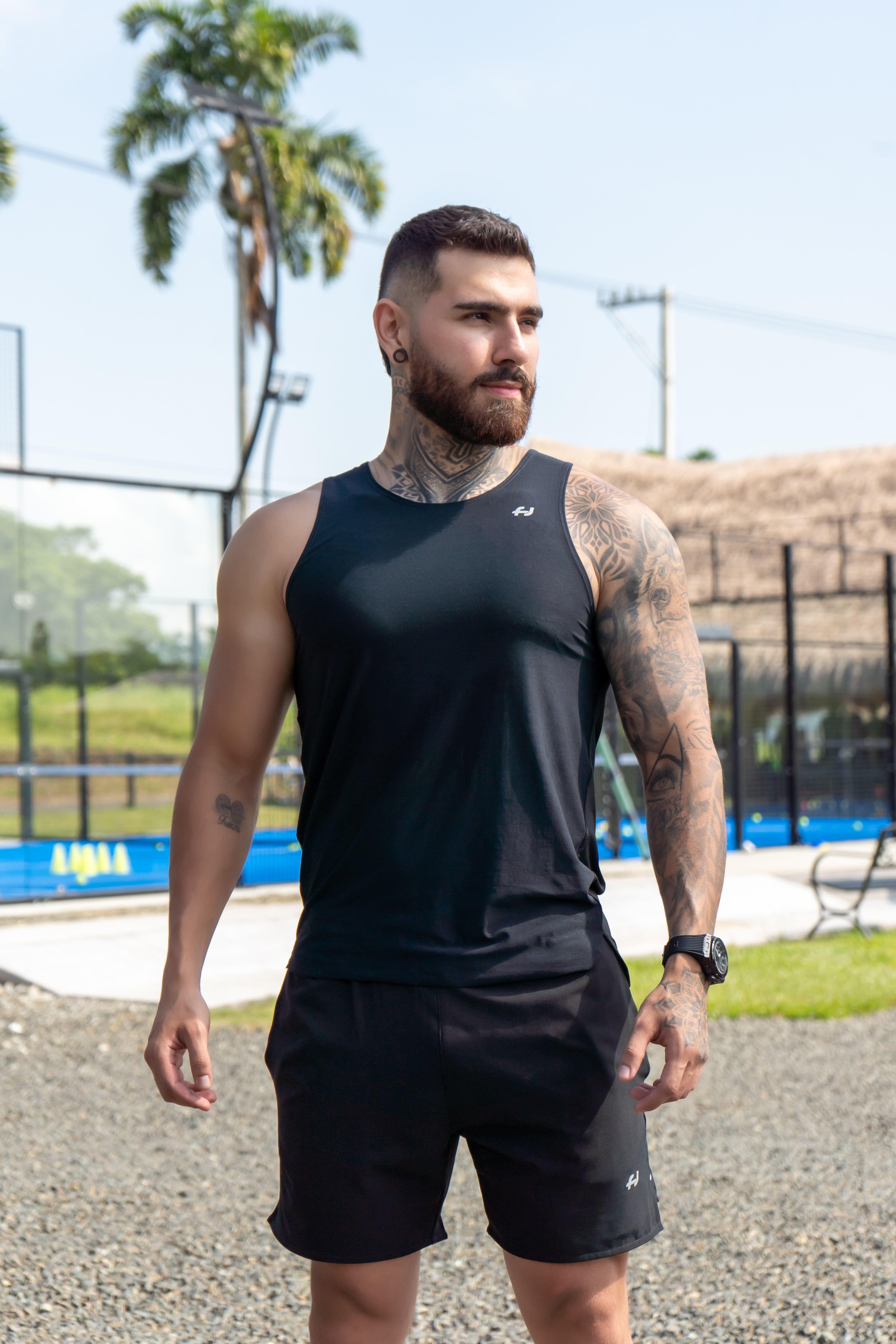 Pantaloneta Training con Lycra Interna