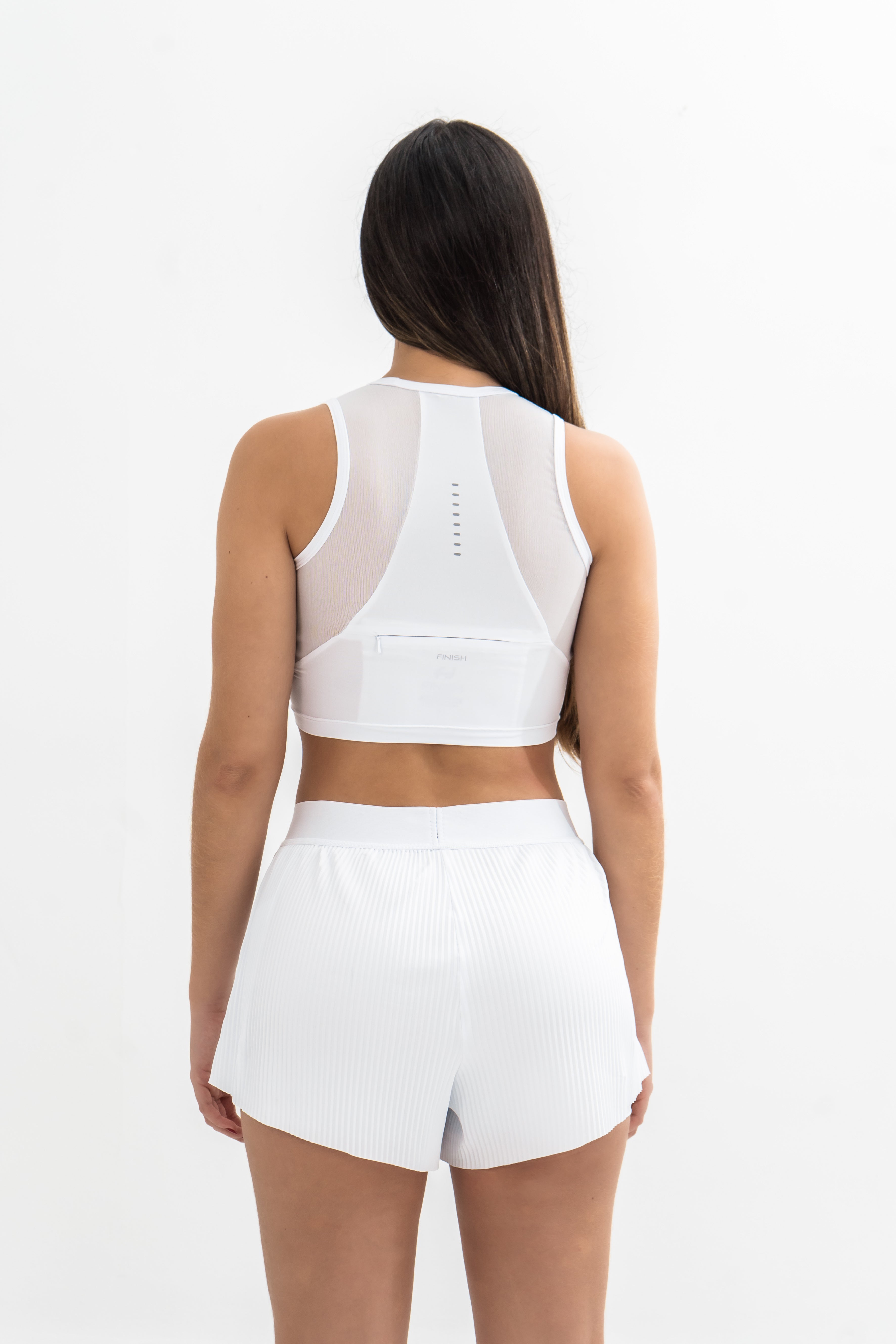 Crop Top Running Tech Aero