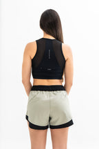Crop Top Running Tech Aero