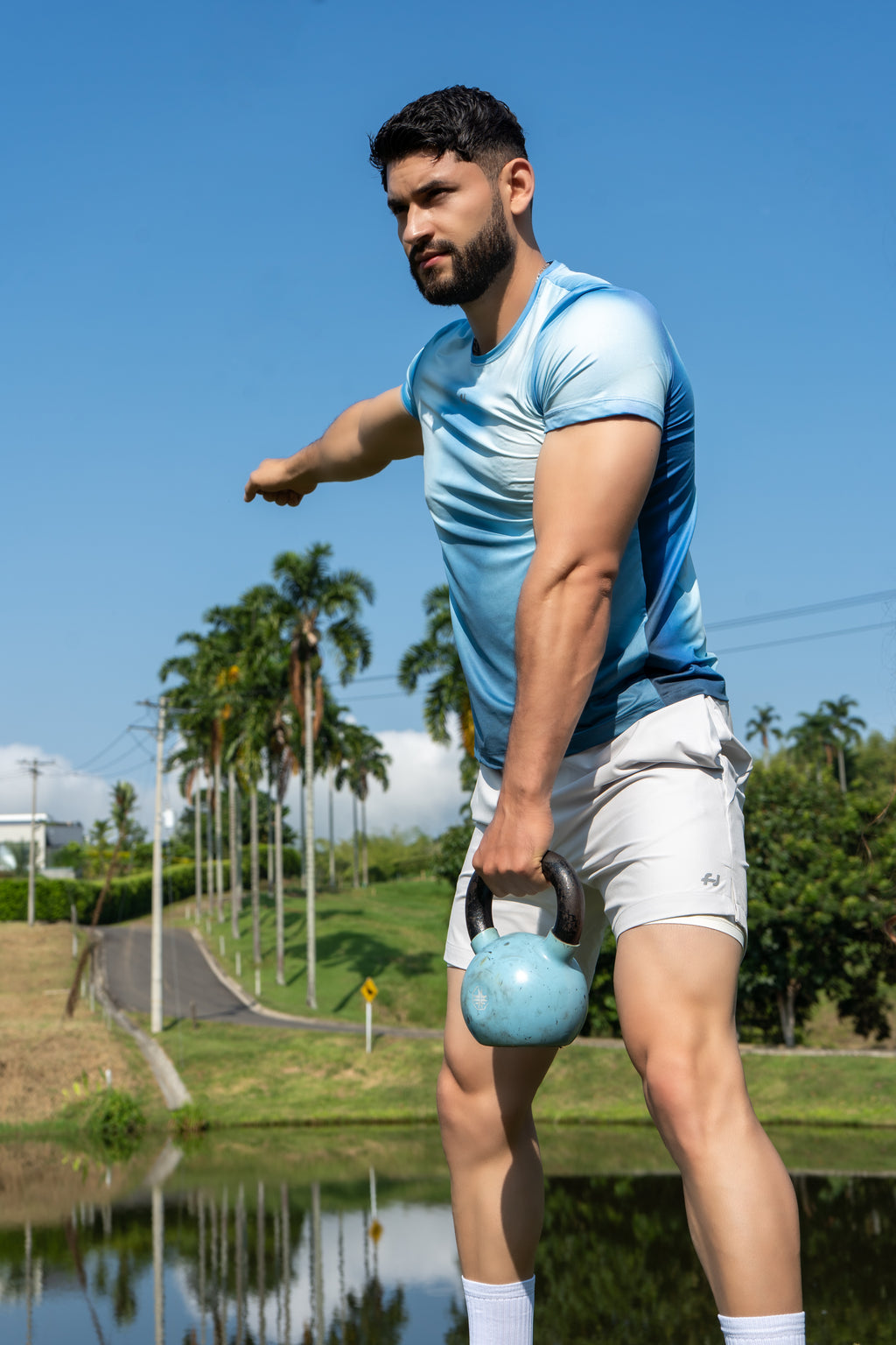 Pantaloneta Training con Lycra Interna