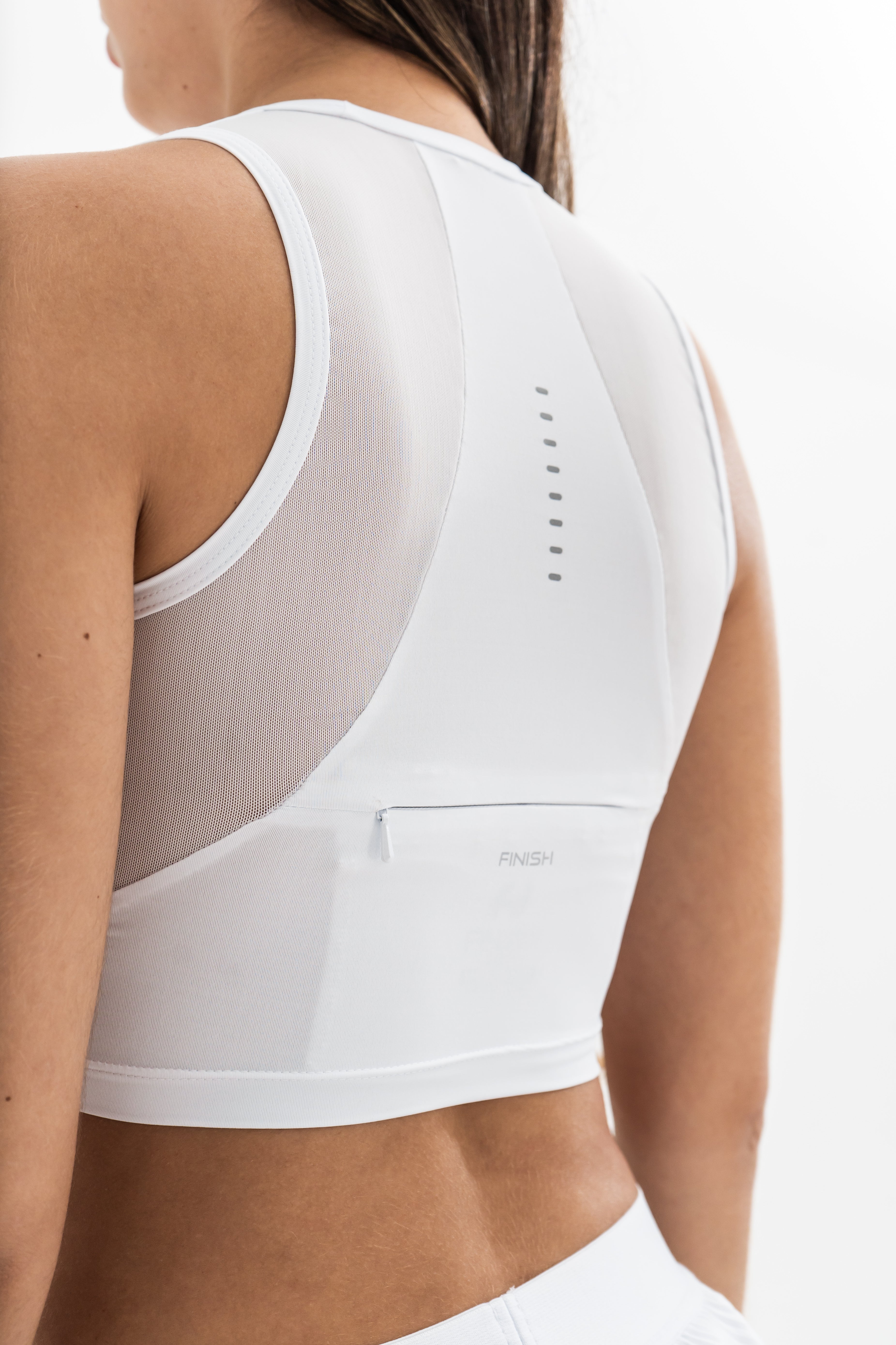 Crop Top Running Tech Aero