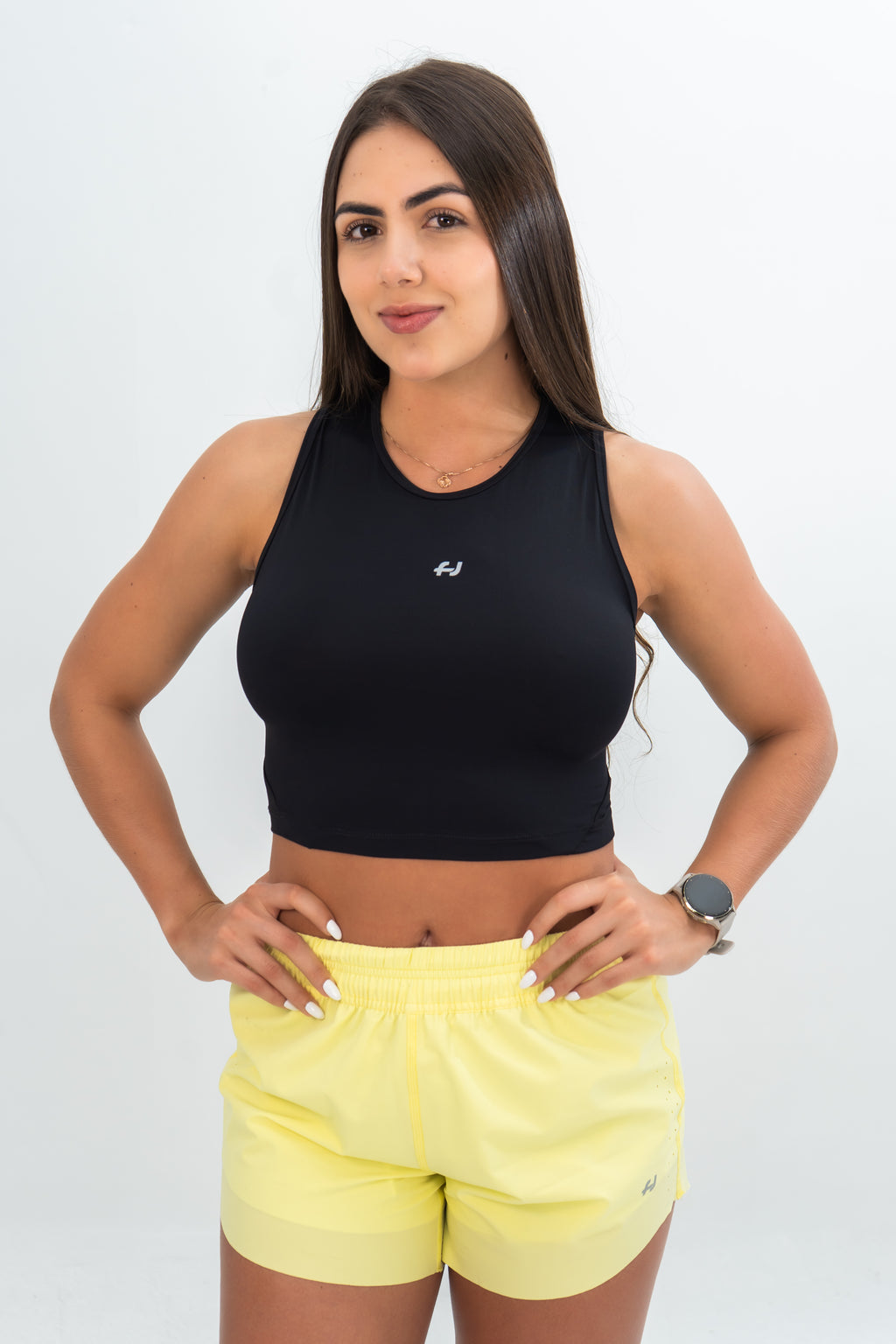 Crop Top Running Tech Aero