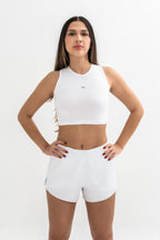 Crop Top Running Tech Aero